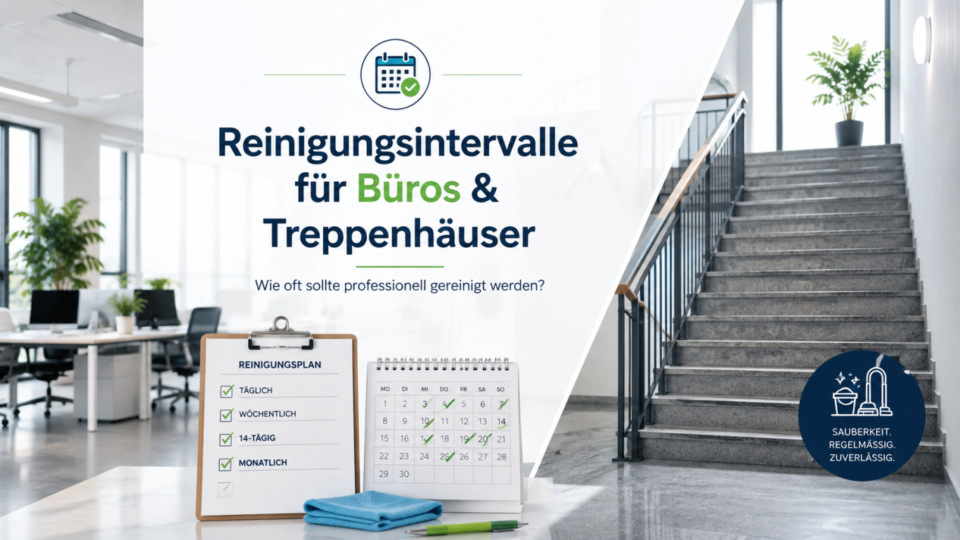 Reinigungsintervalle